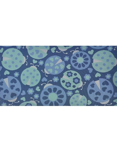 Coccinelle Liscio tapis de cuisine largeur 50 cm.