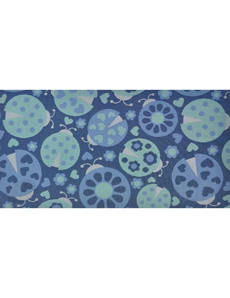 Coccinelle Liscio tapis de cuisine largeur 50 cm.