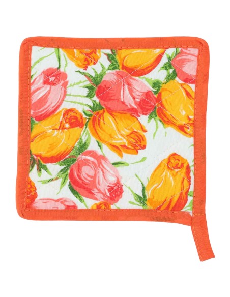 Porte-pot de cuisine 18x18 cm. TULIPES
