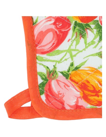 Guante de horno 32x17 cm. TULIPANES