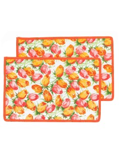 Set de manteles americanos 2 piezas TULIPANI