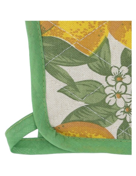Backofenhandschuh 32x17 cm. ZITRONEN