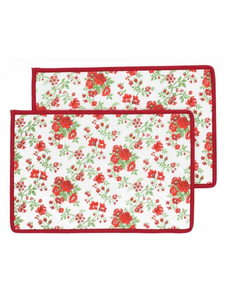 Set de manteles americanos de 2 piezas BOUQUET