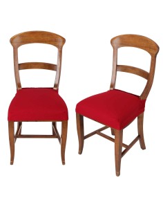 Antimacchia Paire de housses de chaises siège