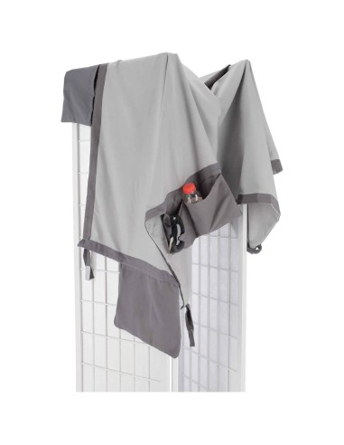 Comodo Mikrofaser-Handtuch für Liegestühle mit Seite Taschen 70 x 185 cm