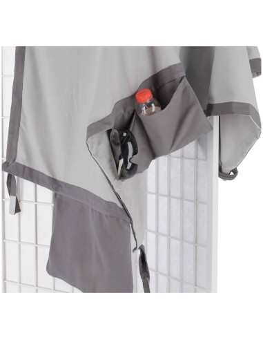 Comodo Mikrofaser-Handtuch für Liegestühle mit Seite Taschen 70 x 185 cm