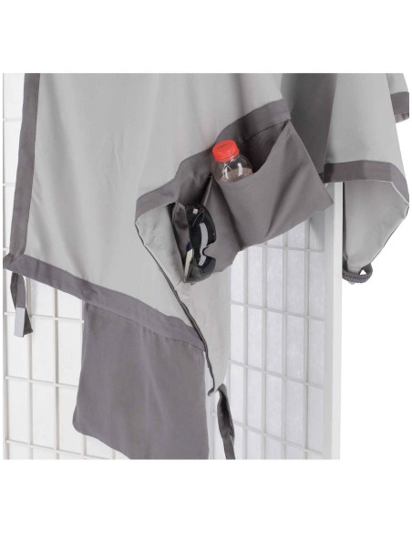 Comodo Mikrofaser-Handtuch für Liegestühle mit Seite Taschen 70 x 185 cm