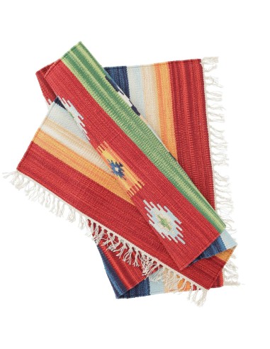 Tappeto KILIM con frange