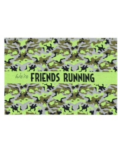 Tappetino ingresso asciugapassi 40x60 cm. FRIENDS RUNNING