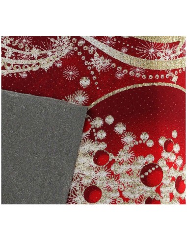 Tappeto Zerbino natalizio 100x105 cm.  JOYEUX NOEL