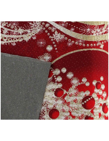 Tappeto Zerbino natalizio 100x105 cm.  JOYEUX NOEL