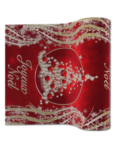 Alfombra felpudo navideño 100x105 cm.  JOYEUX NOEL