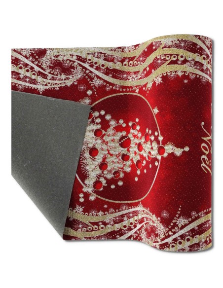Tapis de paillasson de Noël 100x105 cm.  JOYEUX NOËL