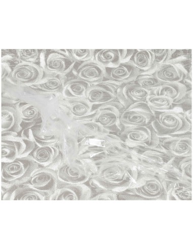 Alfombra de boda con película de 1 metro de ancho ROSE BIANCHE