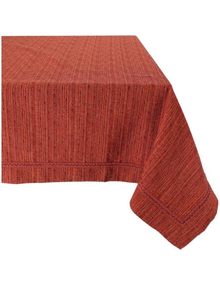 Manteles jacquard REDONDO melange de diámetro 180 cm mantel.