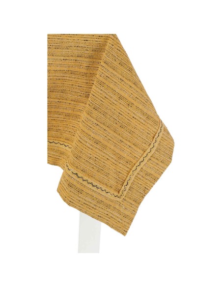 Melange nappe ovale nappes jacquard 180 X 240 cm.