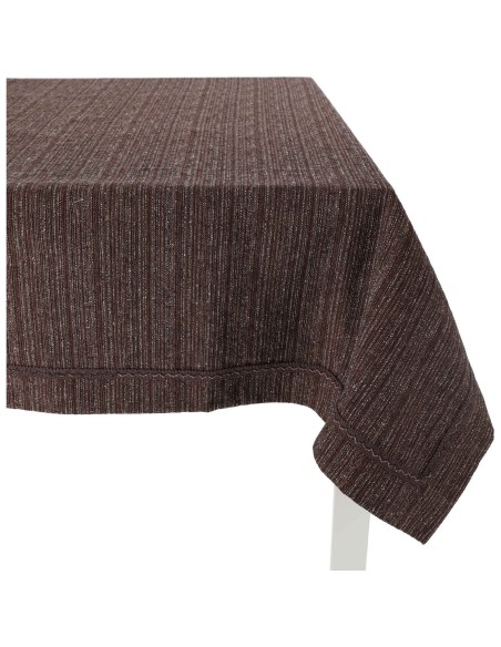 Melange table de nappe jacquard 8 places housse 140 X 220 cm.