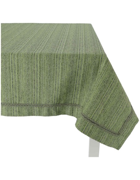 Melange tovaglia copritavolo jacquard 12 posti 140X240 cm.