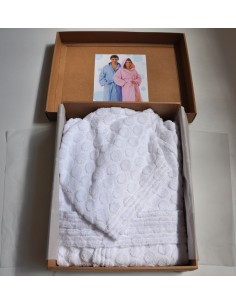 Bolle Bademantel, Baumwolle Jacquard