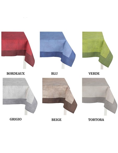 Tissu en coton runner ou carré et rectangulaire SCREZIATO