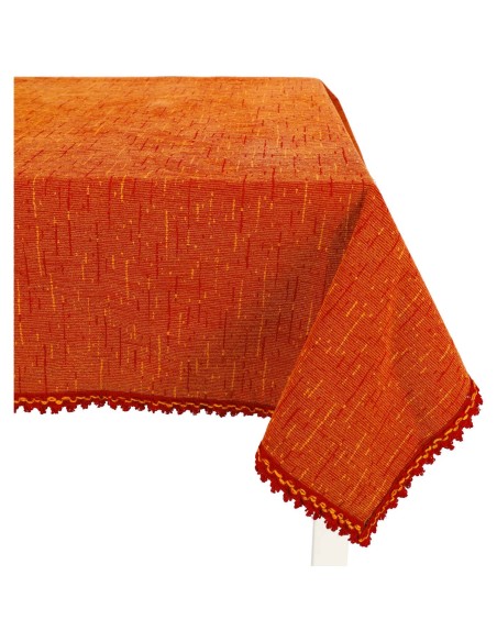 Mantel de paño de tabla del chenille de la lluvia varios tamaños