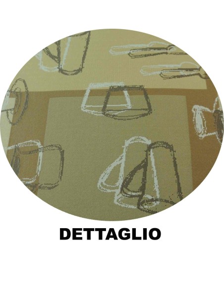 Breackfast passatoia su misura taglio a vivo.