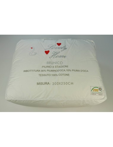 Brunico 4 stagioni Piumino d'oca varie misure