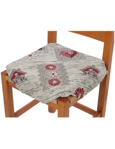 Cuscino sedia da cucina sfoderabile con alette GARDENA DELUXE