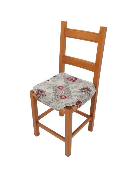 Küchenstuhlkissen mit abnehmbarem Bezug mit Klappen GARDENA DELUXE