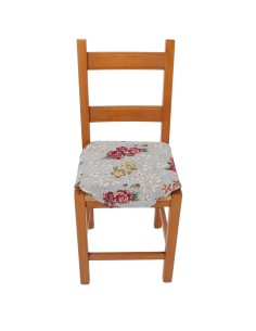 Cuscino coprisedia imbottito con alette gobelin ROSETO DELUXE 2