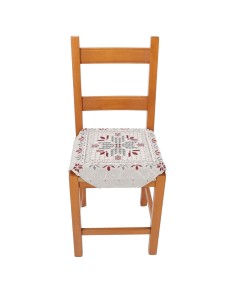 Coussin de housse de chaise rembourré et amovible avec ailettes TRICOT 2