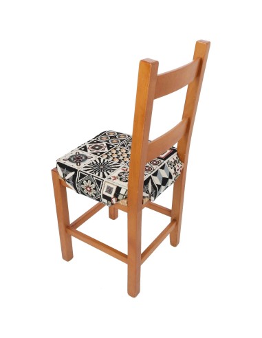 Cojín de silla Chenille con aletas MALLORCA