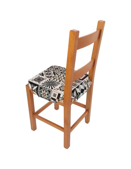 Cojín de silla Chenille con aletas MALLORCA