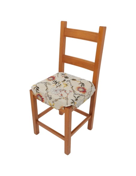 Cojín tapizado y funda extraíble para silla JAMAICA LUXORY