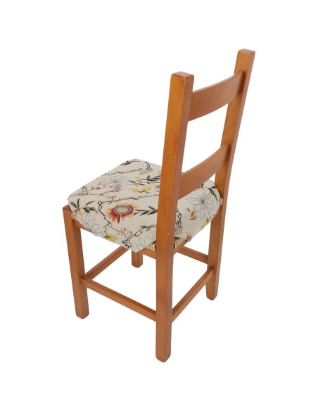 Cojín tapizado y funda extraíble para silla JAMAICA LUXORY