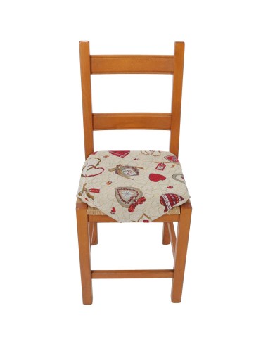 Cuscino coprisedia lavabile con alette LOVE LUXORY