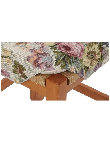 Coussin de housse de chaise rembourré avec ailettes AURORA