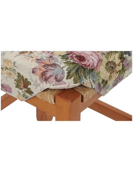 Cojín de funda de silla acolchado con aletas AURORA