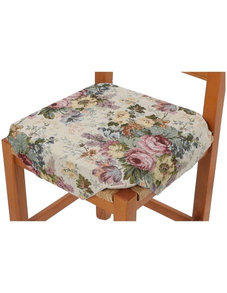 Coussin de housse de chaise rembourré avec ailettes AURORA