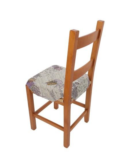 Cuscino coprisedia da cucina imbottito con alette LAVANDA LUXORY