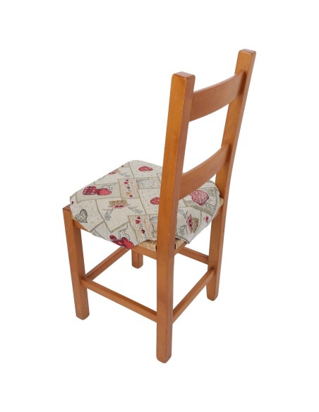 Housse de chaise lavable avec mollets RED LUXORY