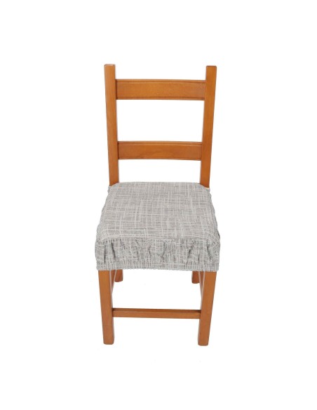 Cuscino coprisedia imbottito e sfoderabile con fascia elastica CARTIERE