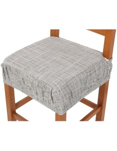 Cuscino coprisedia imbottito e sfoderabile con fascia elastica CARTIERE