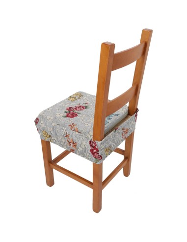 Coussin de housse de chaise rembourré avec bande élastique ROSETO DELUXE