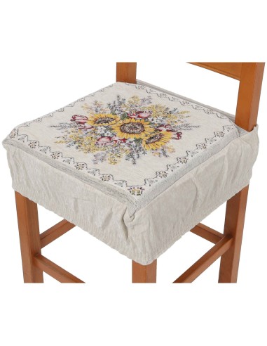 Housse de siège Chenille avec bande élastique SUNLIGHT