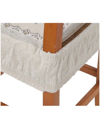 Housse de siège Chenille avec bande élastique SUNLIGHT