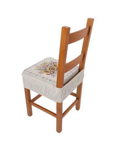 Cojín de la funda del asiento de chenilla con banda elástica SUNLIGHT