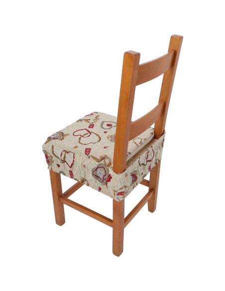 Funda de cojín con funda extraíble con banda elástica LOVE LUXORY