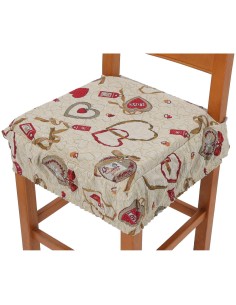 Housse de coussin avec housse amovible avec bande élastique LOVE LUXORY