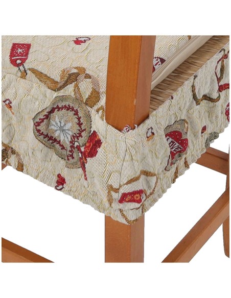 Housse de coussin avec housse amovible avec bande élastique LOVE LUXORY